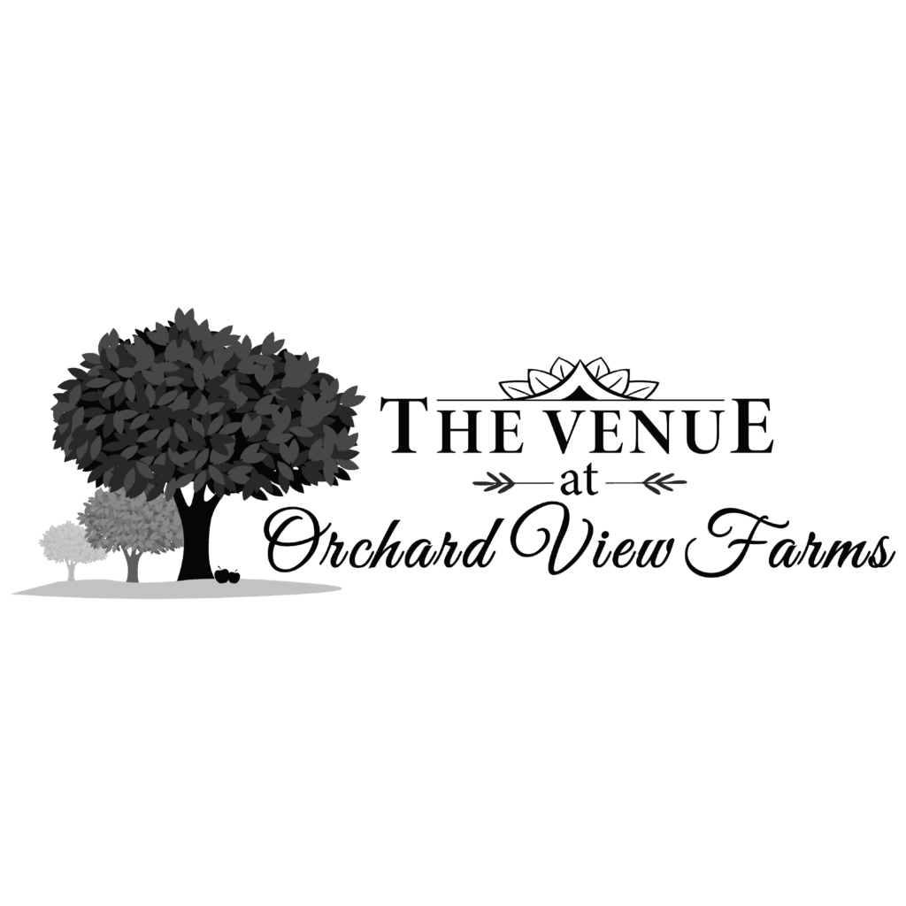 the venue at orchard view farms - bw logo